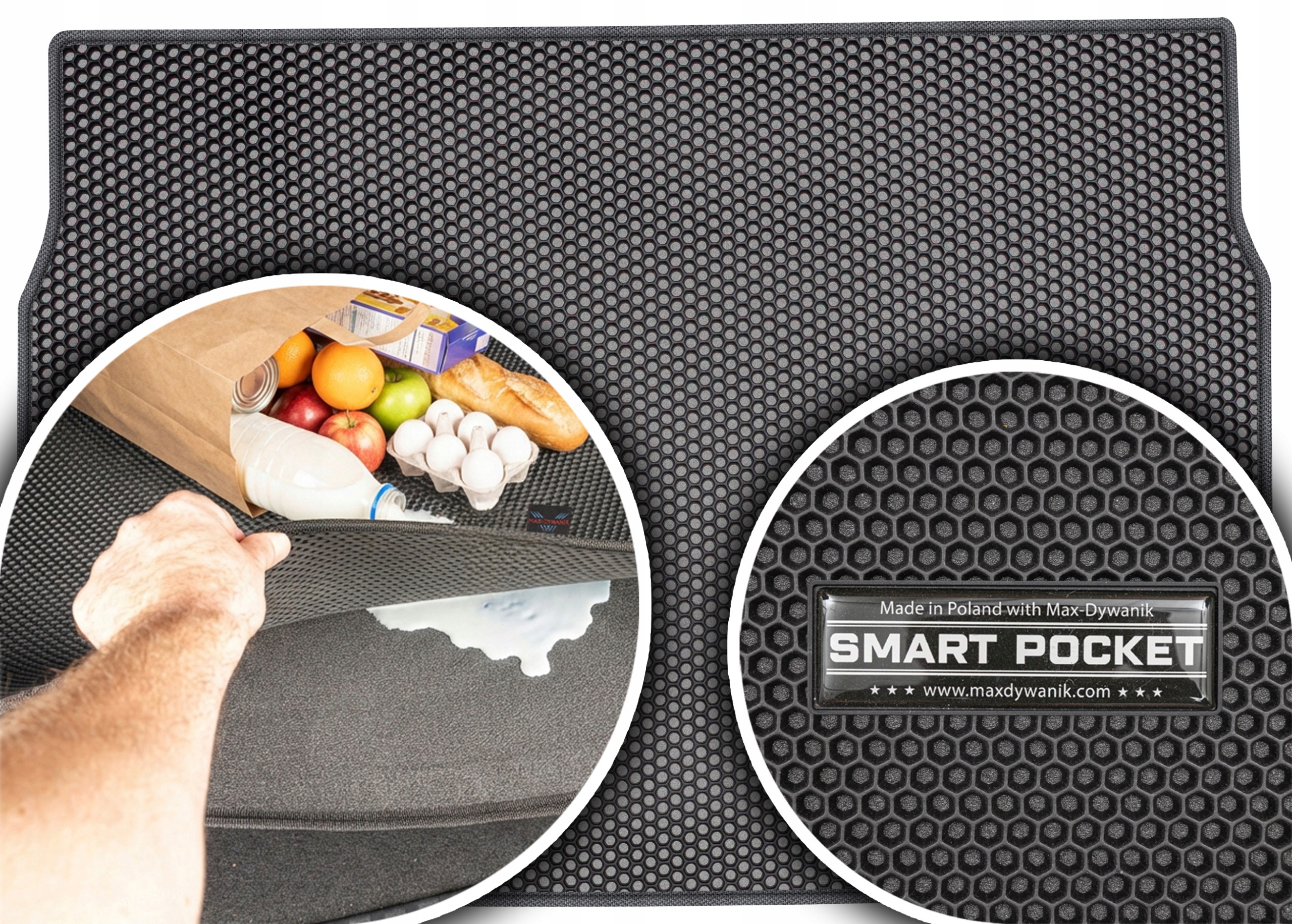 Peugeot 2008 I Crossover 2013-2019 Vložka do zavazadlového prostoru Eva Smart Pocket
