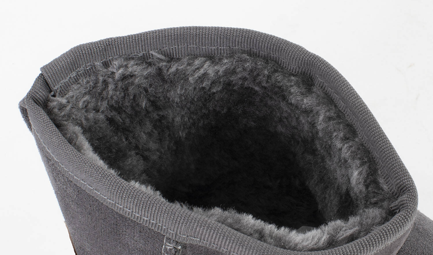 7905 SZARE OCIEPLANE BOTKI ŚNIEGOWCE NA PLATFORMIE GRUBA PODESZWA 37 Materiał podeszwy inny