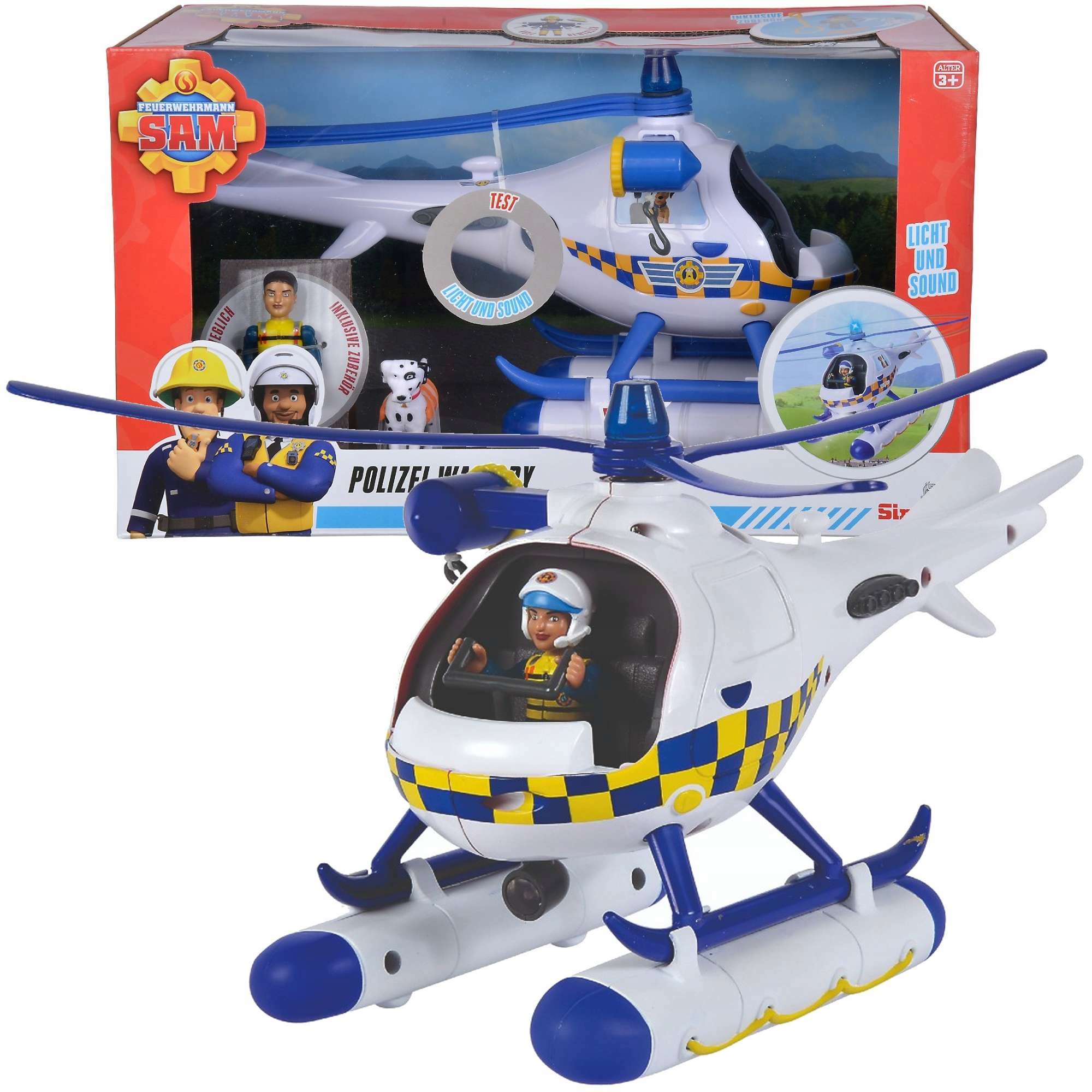 

Helikopter Policja Wallaby Strażak Sam Św/dźw