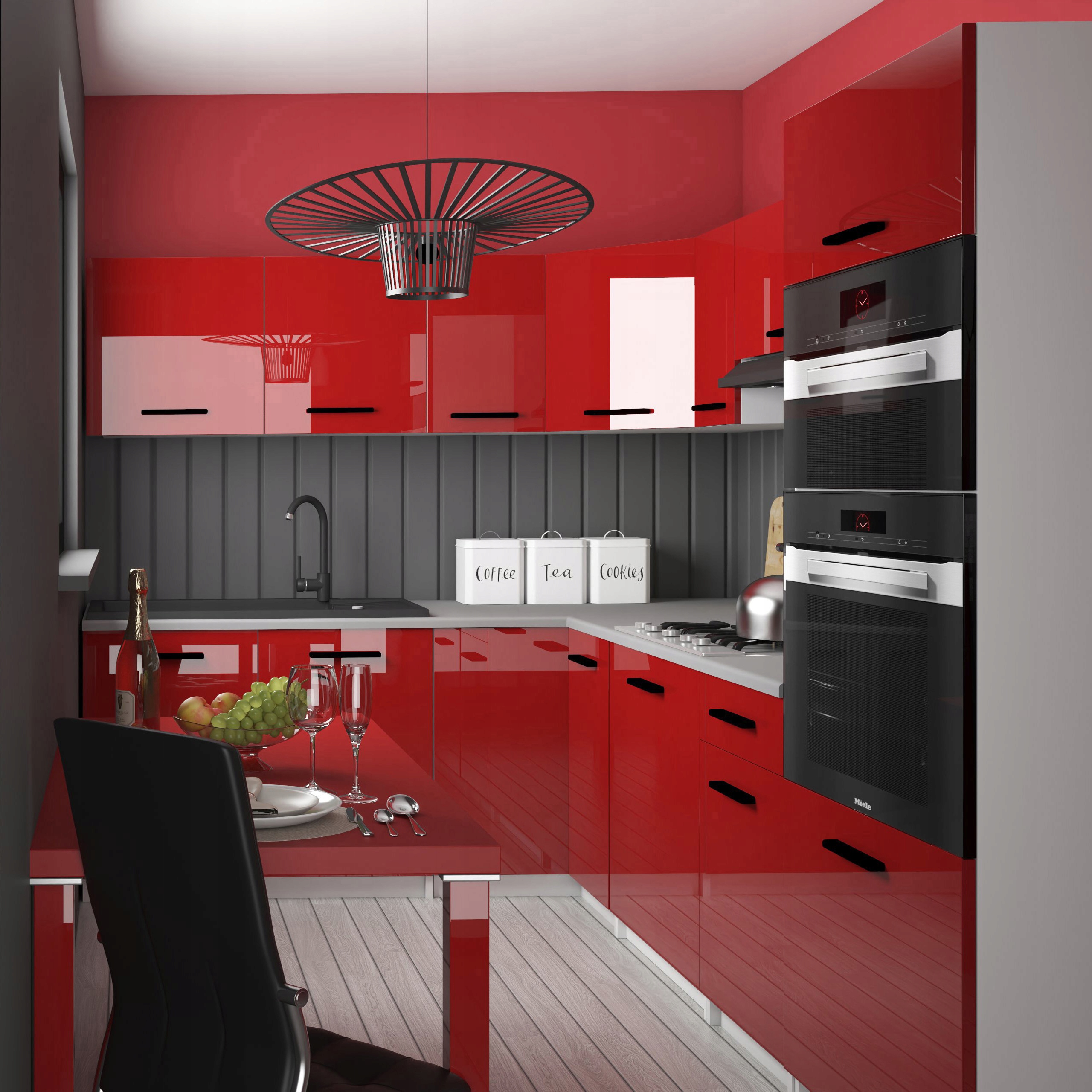 Meble kuchenne Zestaw mebli kuchennych 4,2 m BLAT