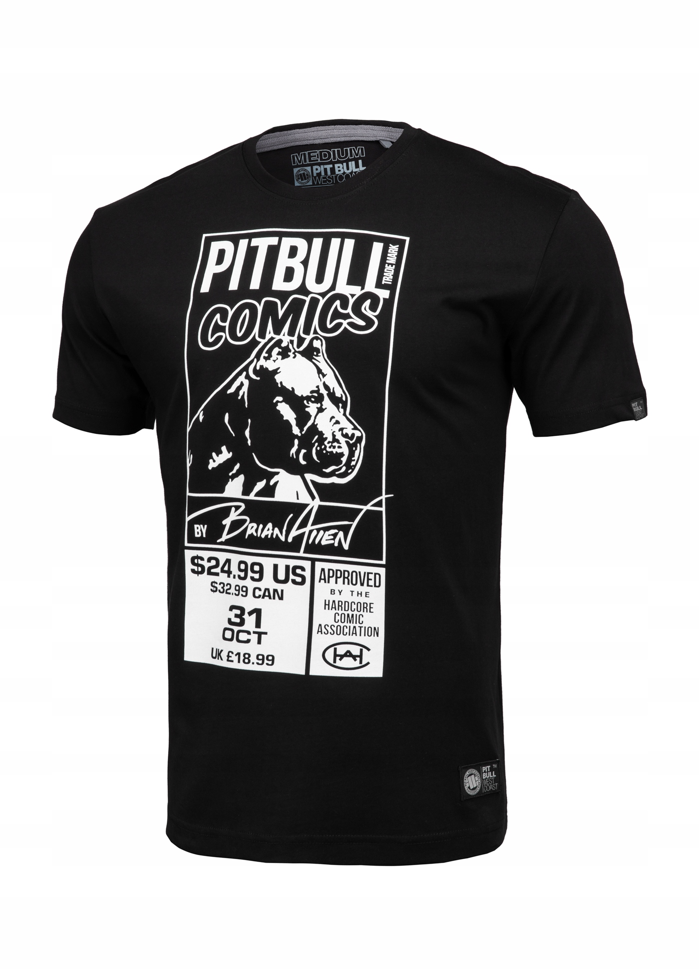 

Pitbull Koszulka Comics (M) Czarna