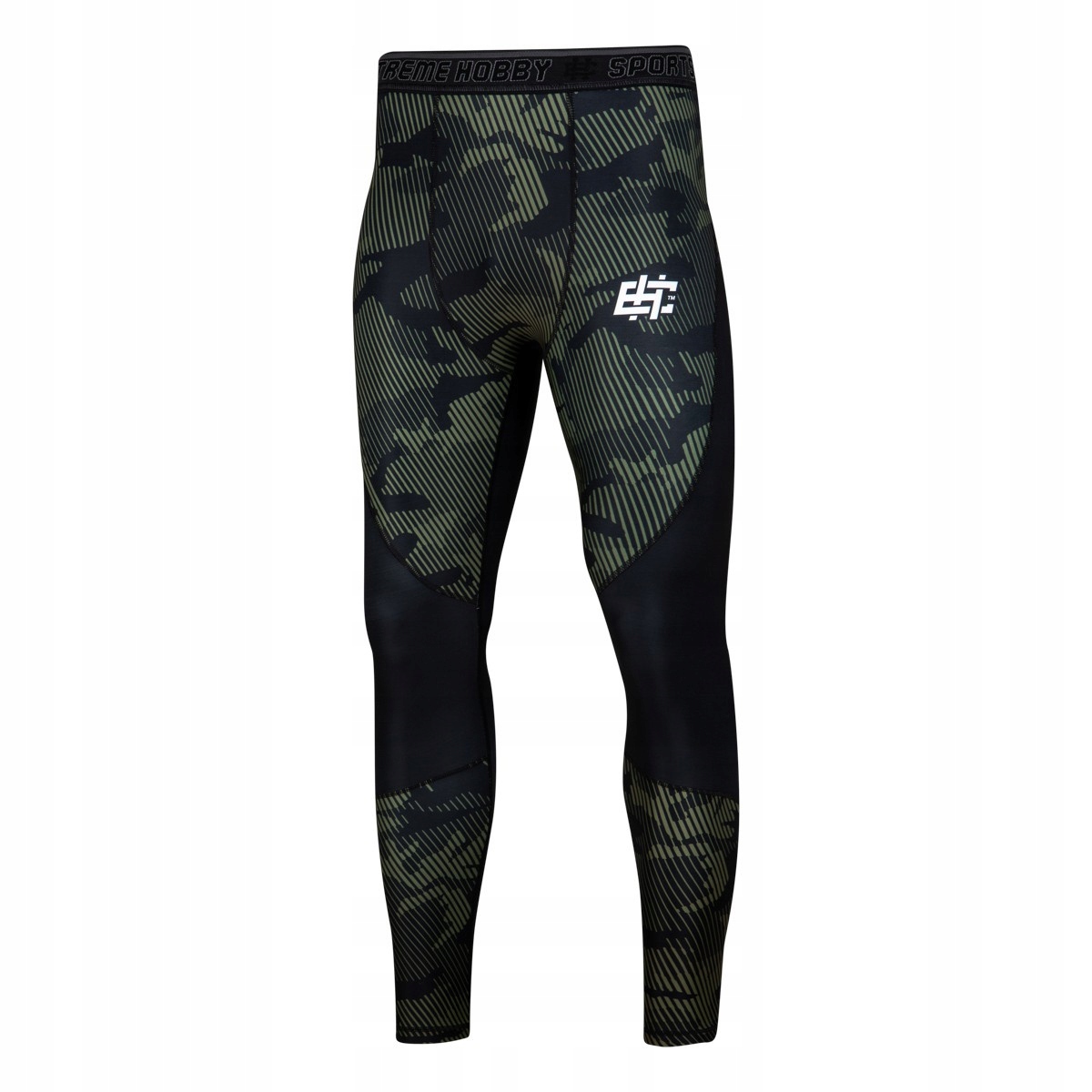 Legginsy Sportowe Męskie khaki Havoc M