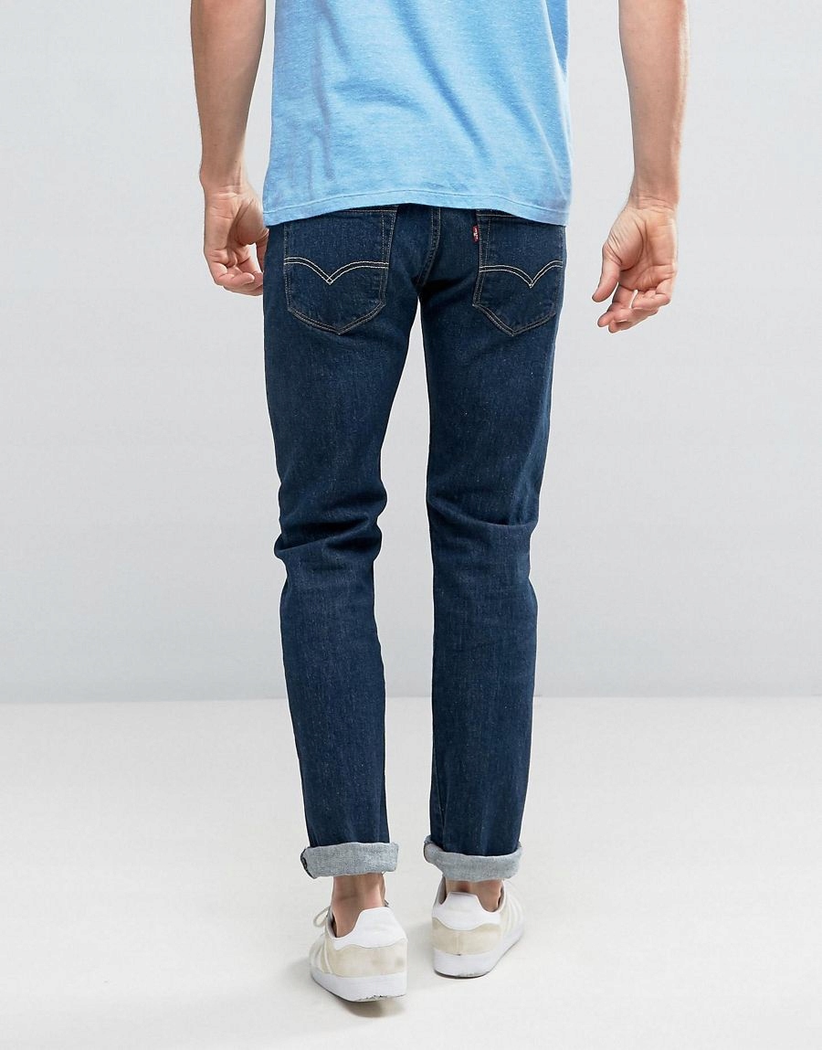 LEVI'S 501 PÁNSKE DŽÍNSY MODRÉ CASUAL 31 1VAI