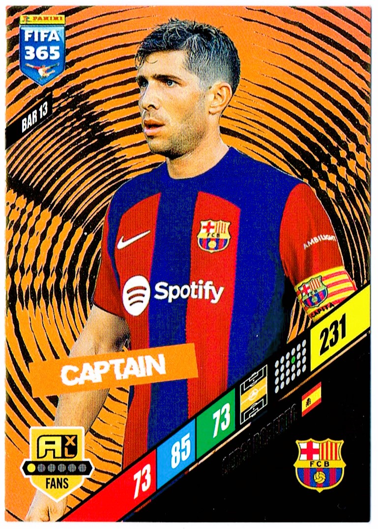 Panini Fifa 365 2024 Karta Fans Captain BAR13 Roberto