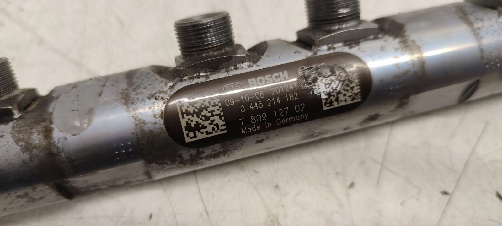 Rampe injection Tuyaux rurki BMW E90 E91 2,0D LIFT