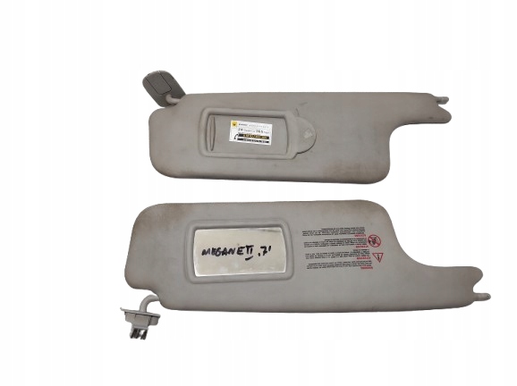 RENAULT MEGANE 2 II 02- DASZKI OSŁONY PRZECIWSŁONECZNE