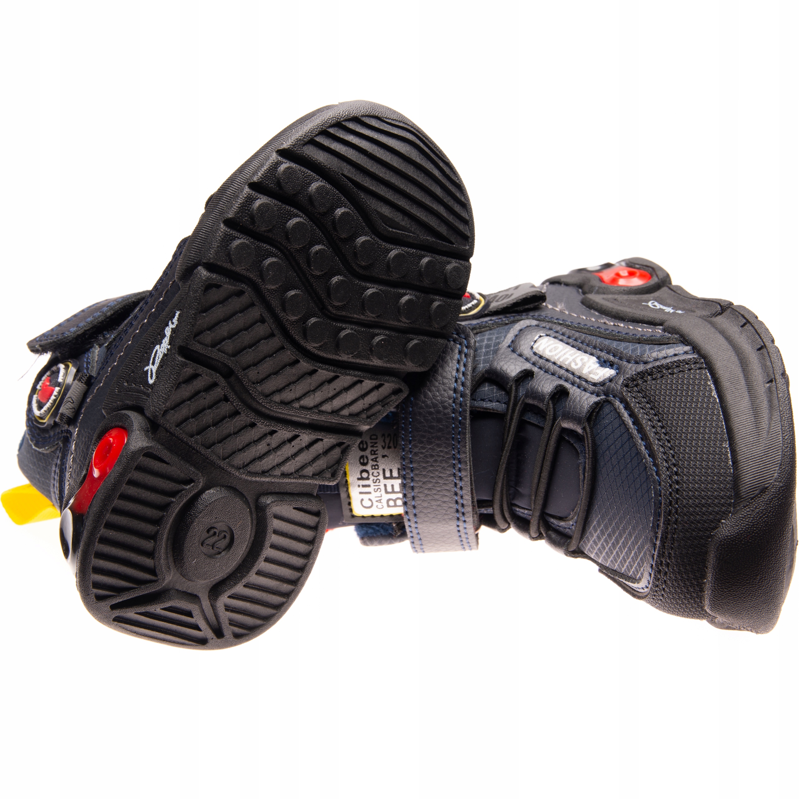 CLIBEE BUTY SPORTOWE WYSOKIE CHŁOPIĘCE GRANAT 25 Kod producenta P644