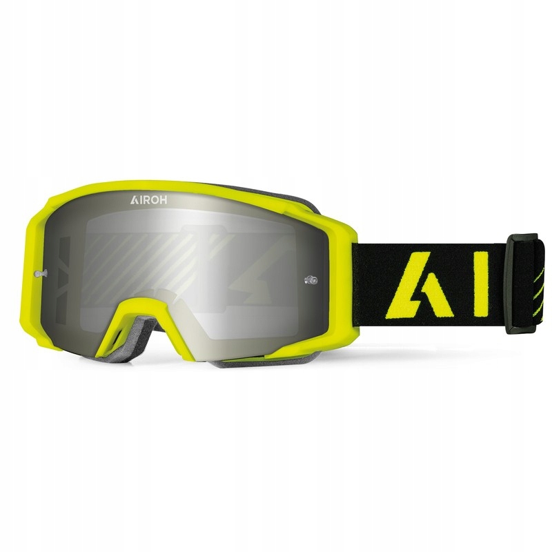 Okuliare Airoh Blast XR1 Yellow Matt Sklo Silver Mirrored