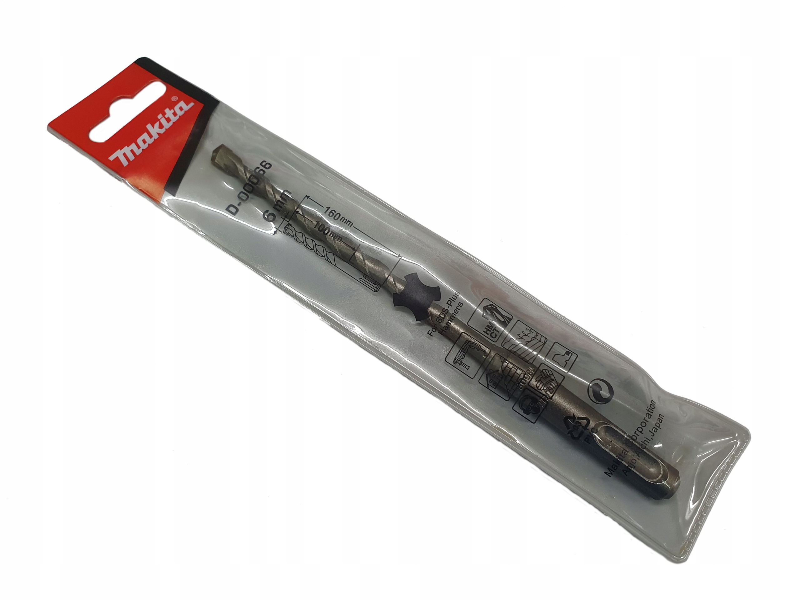 

Wiertło Do Betonu Makita 6x160 Sds-plus D-00066