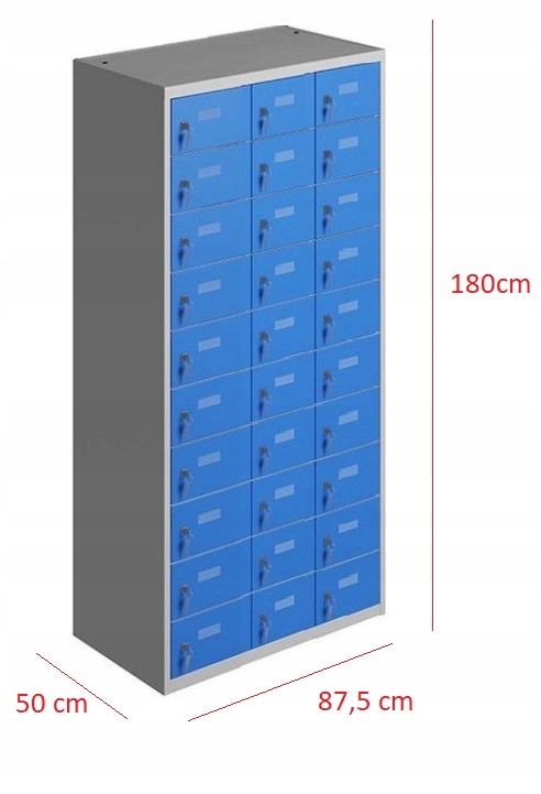 Szafa szafka 30 skrytek śniadaniowa socjalna -20% Marka Malow