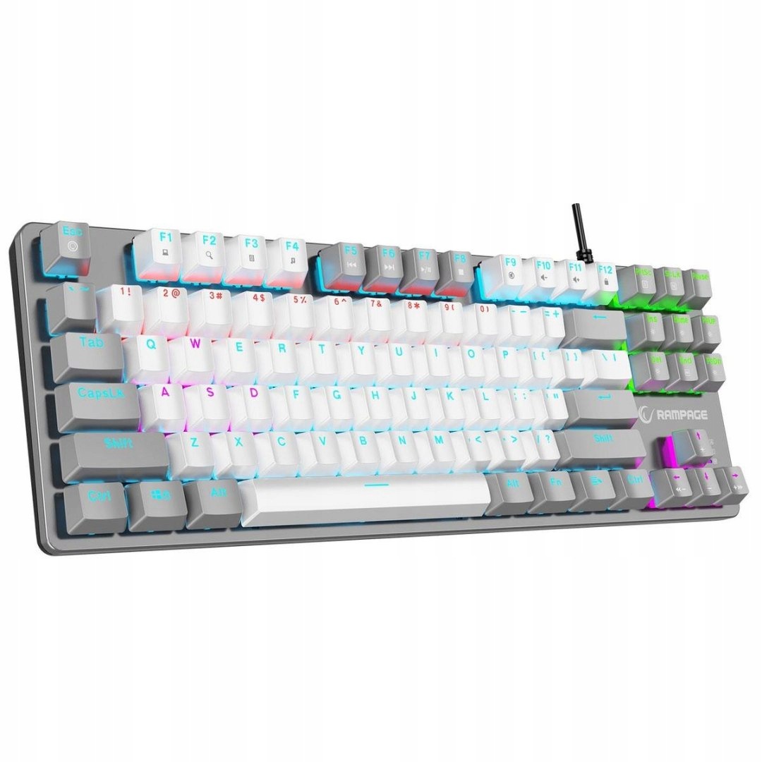 Drátová klávesnice Rampage SNUGK14RS-WG Snug Rgb Krgd Red herní mech