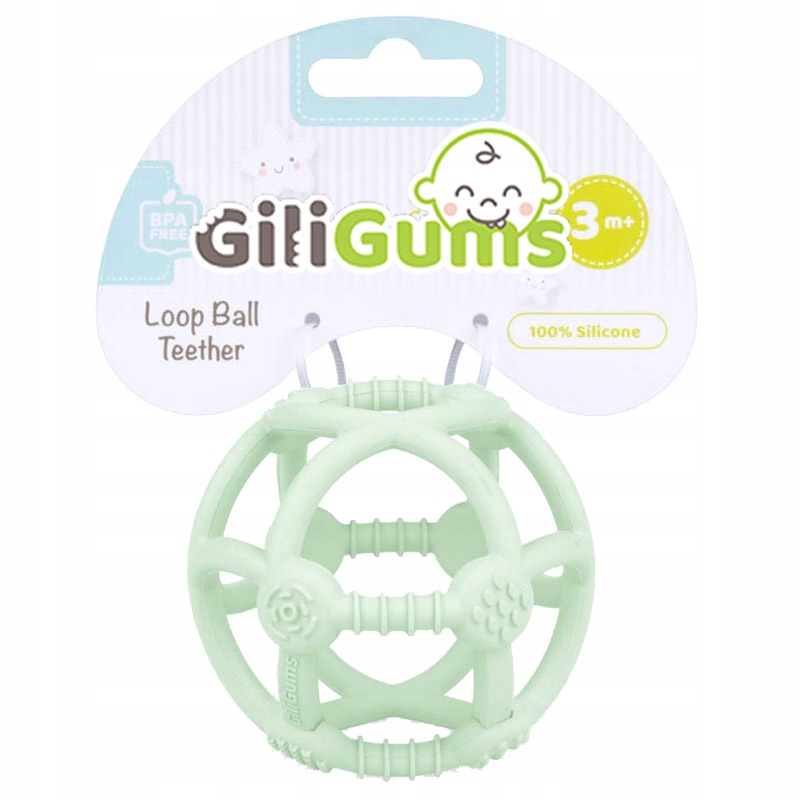 

Giligums Gryzak Silikonowy Z Wypustkami Ząbkowanie