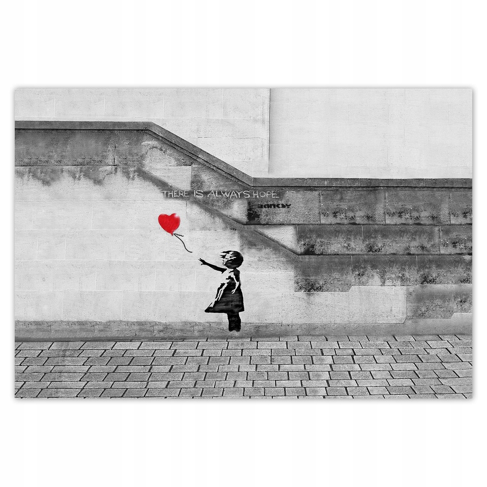 

Naklejki 155x105 Banksy Dziewczynka