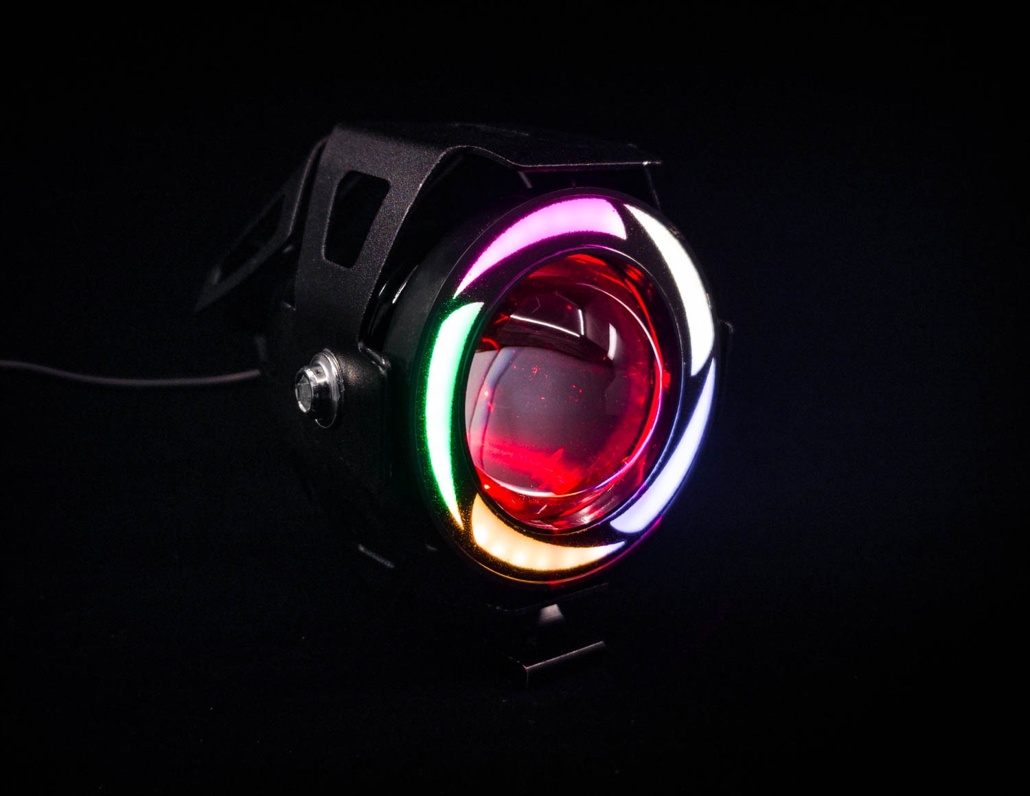 2x LED Halogeny motocyklowe lampy reflektory quad EAN 4058252704807