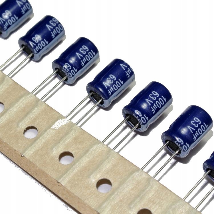 

100uF 63V 85' 8x11 Yageo Kondensator [10szt] #KC62