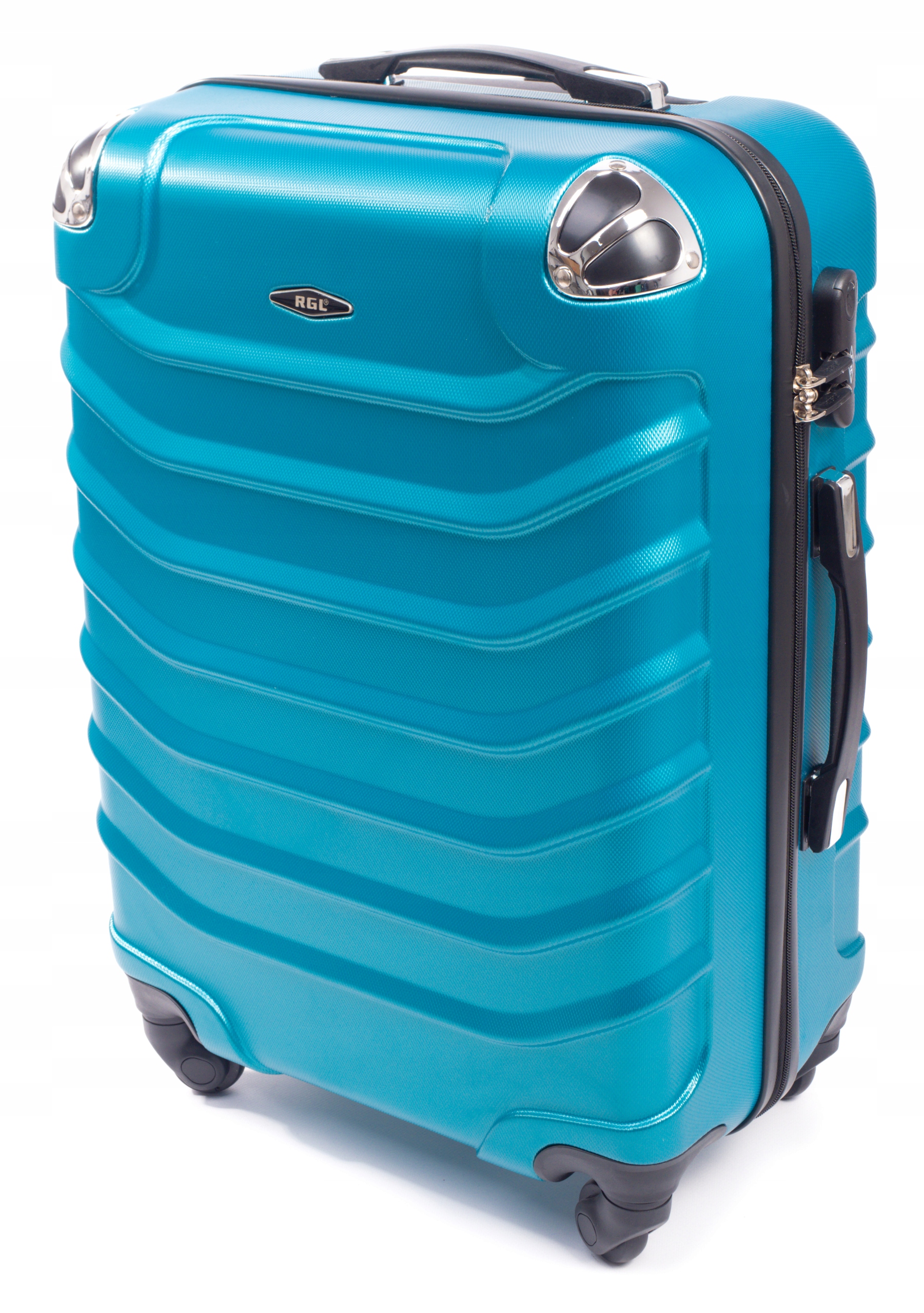 ŚREDNIA WALIZKA XL RGL podróżna TORBA bagaż 4 KOŁA Pojemność 56 l