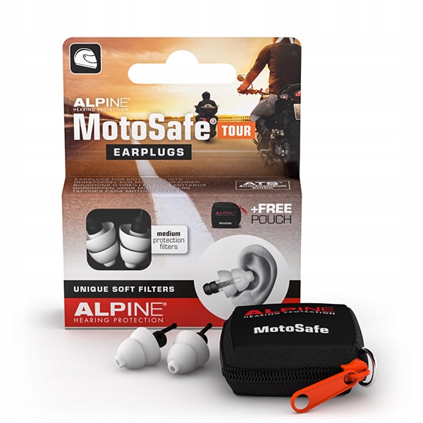 

Zatyczki Alpine MotoSafe Tour Stopery Motocyklowe