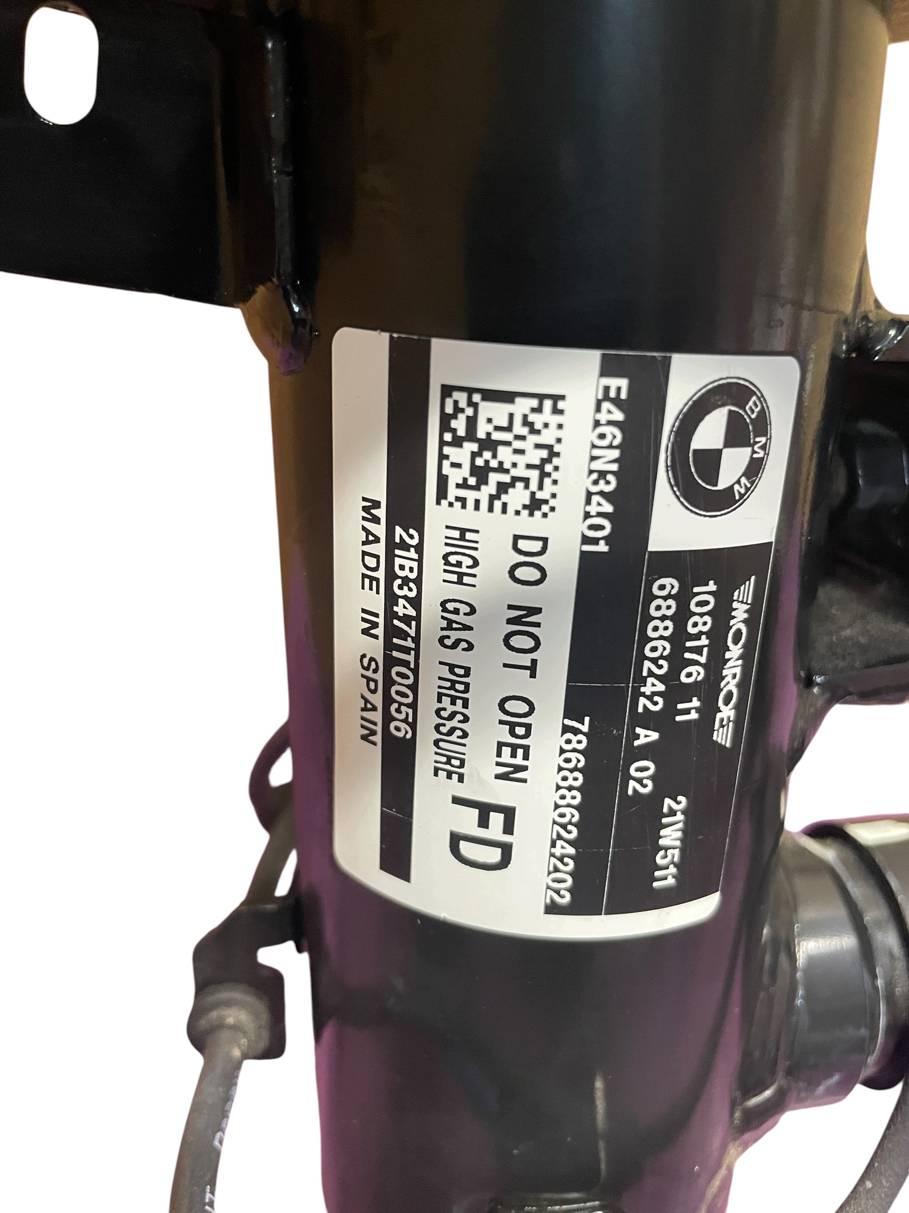 shock absorber front right VDC BMW 4 G22 M440i IDEAL