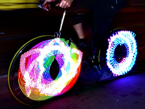 NEON ROWEROWY NA SZPRYCHY LAMPKI ŚWIATEŁKA LED EAN (GTIN) 55555555