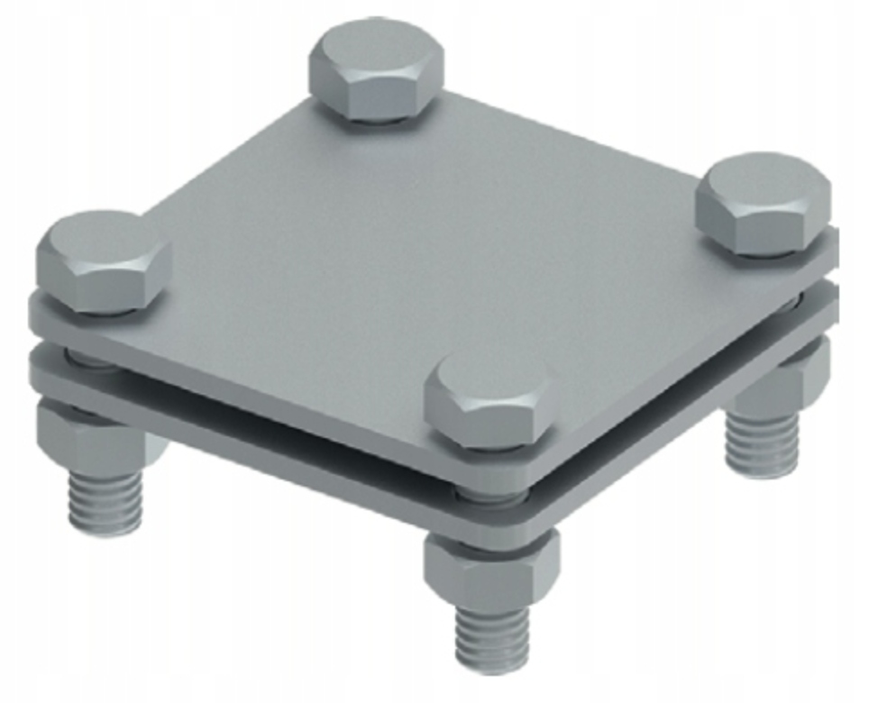 Złącze do bednarki b40 4 śrubowe