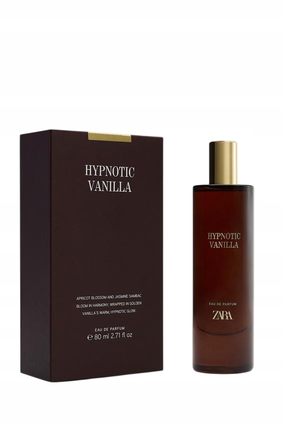 Zara Hypnotic Vanilla 80 ml Edp perfumy damskie
