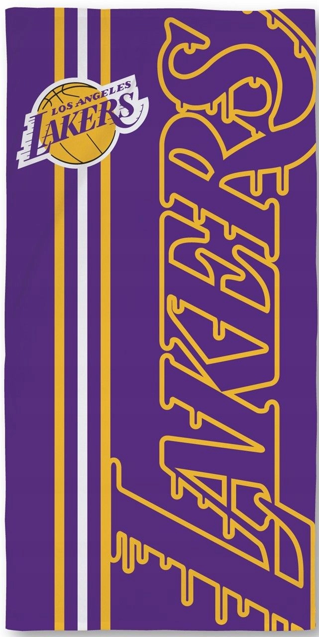 Ručník Lakers 70x140 Ručník Los Angeles Lakers Ručník Basketbal Nba