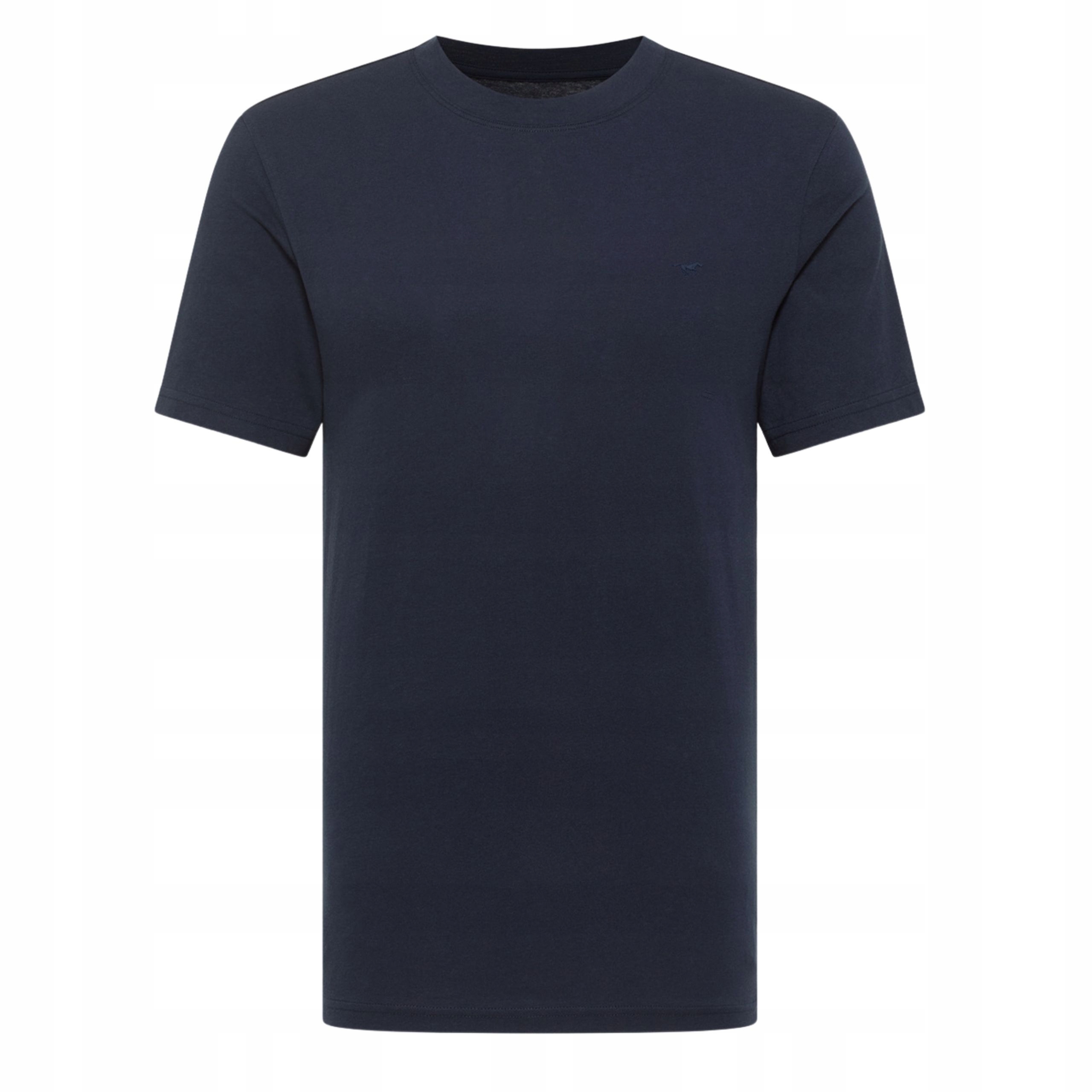 Pánské tričko Mustang Style Alex Tmavě modré Bavlněné 4XL