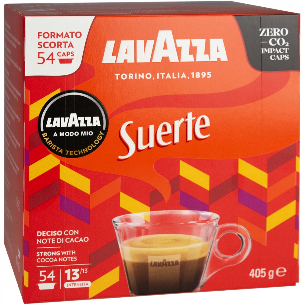 Káva Lavazza A Modo Mio Suerte 54 kapslí Dárek videokniha