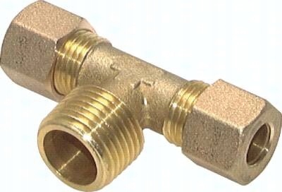 T-rozdělovač T R 3/4" 22 mm pro měděné trubky