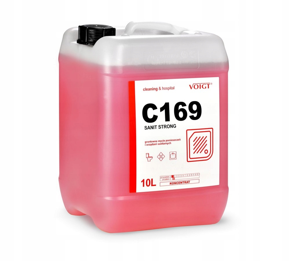 Voigt C169 Sanitstrong Gruntowne mycie i urządzeń sanitarnych 10l