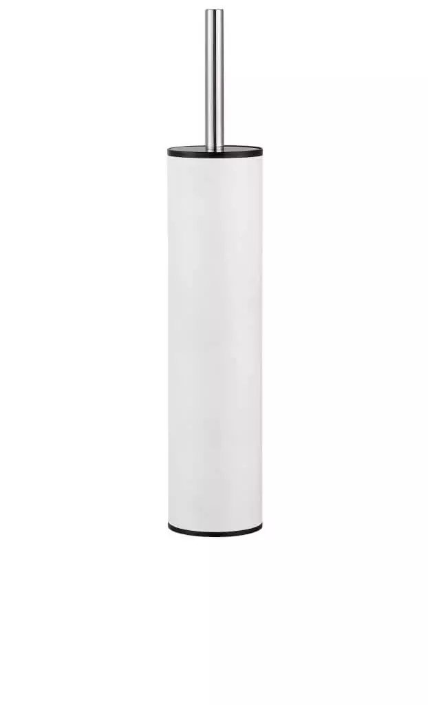 Wc kartáč Stella volně stojící vysoký bílý mat