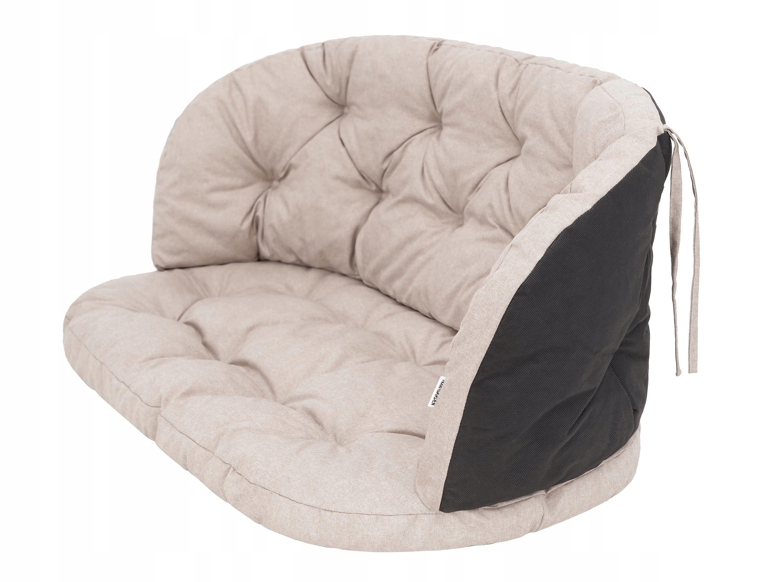 Vankúše na prútenú pohovku, ratanová lavička 100x50