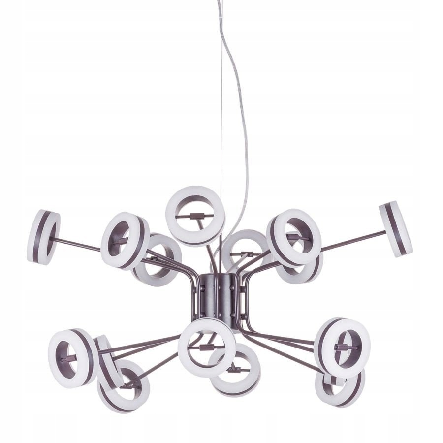 Moderní závěsná lampa Metis kruhy