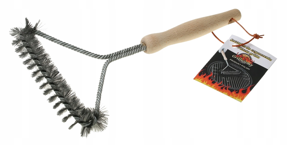 SZCZOTKA DRUCIANA DO CZYSZCZENIA GRILLA RUSZTU