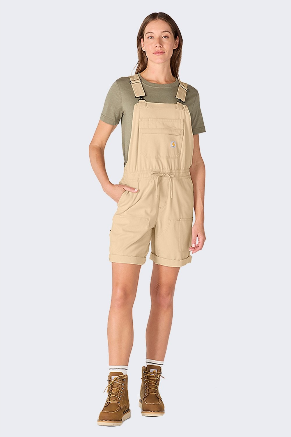 Kraťasy Carhartt Rugged Flex Shortall Classic Bei