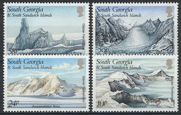 South Georgia Mi.176-179 czyste**