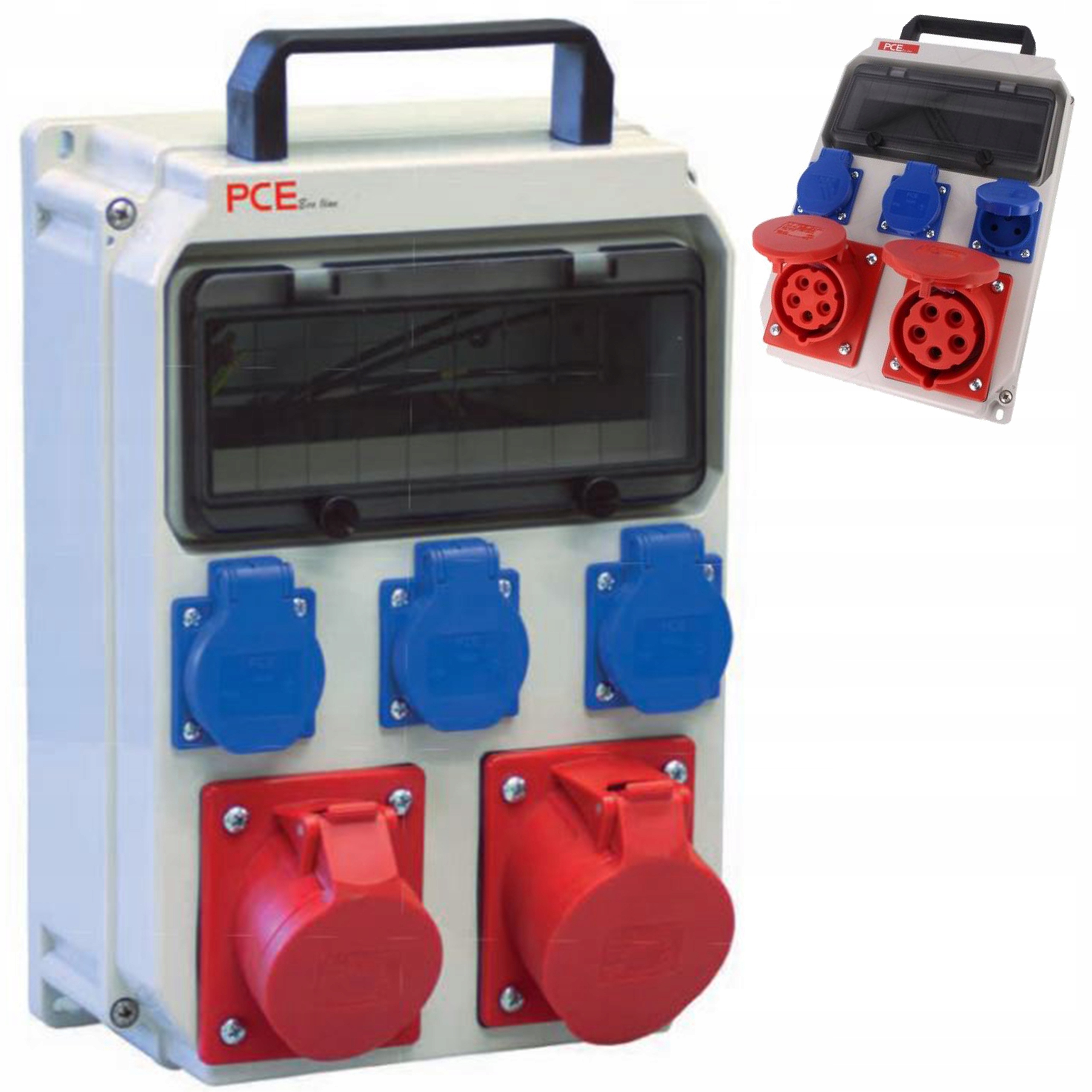 Stavební rozvaděč, přenosný box 32A 16A