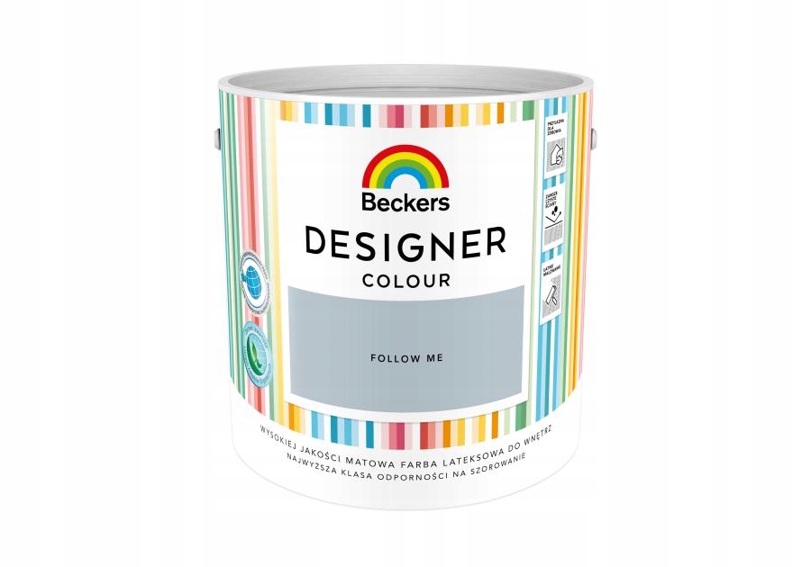 Barva Designer Colour Follow me 2,5 L Beckers