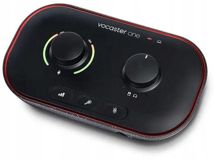Focusrite Vocaster One Interfejs Audio Usb Do Podcastów Live Vlogów