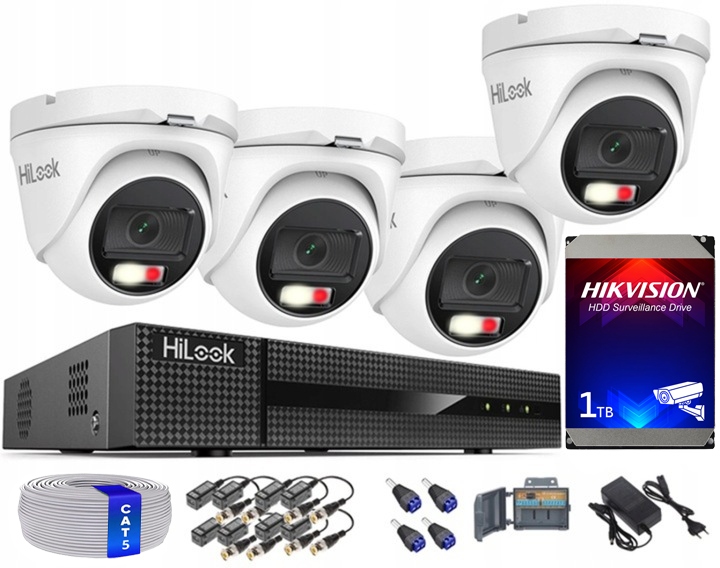 5Mpx monitorovací sada Smart Light Ahd HiLook