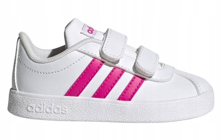 27 BUTY ADIDAS VL COURT eg3890 NA RZEPY DZIECIĘCE