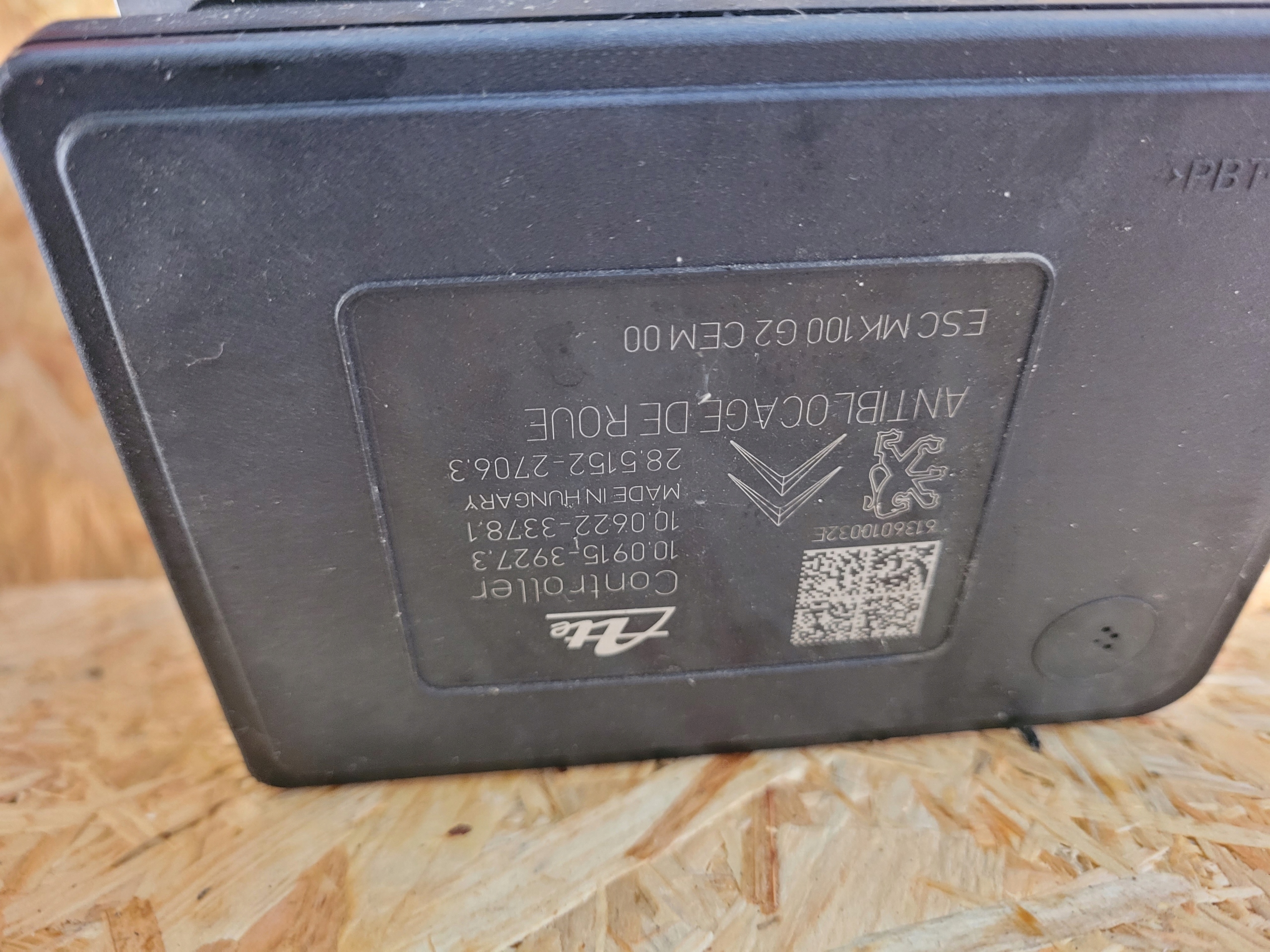pump ABS brake PSA 9807180380