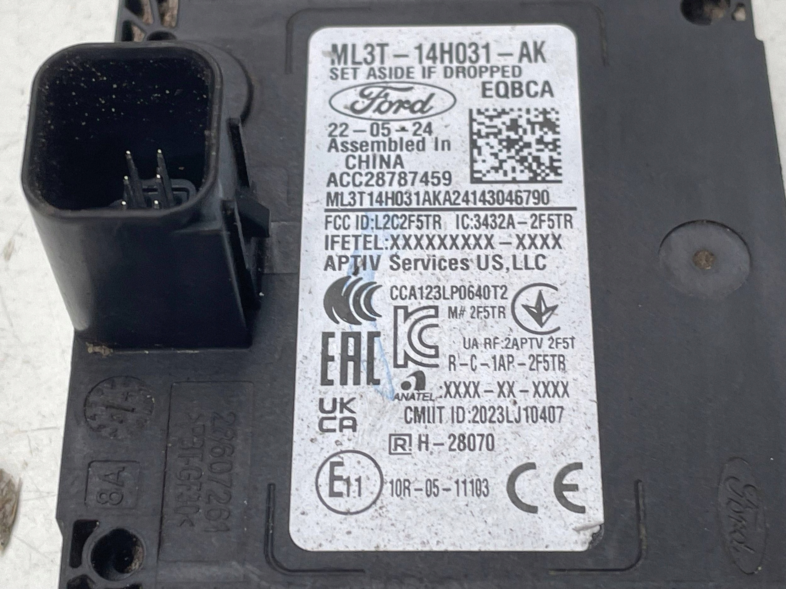 Sensor MARTWEGO POLA FORD MUSTANG MACH-E ML3T-14H031-AK !J