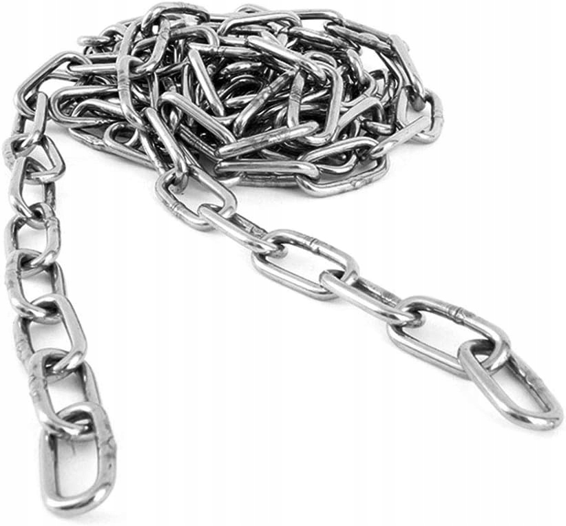 Technický Hospodářský Kovový Řetěz 3mm 50M Pozinkovaný Krátký Článek