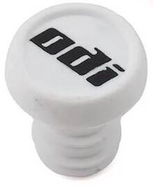 Zatyczka kierownicy Odi Grips końcówka korek Bmx End Plug Biała 1 sztuka