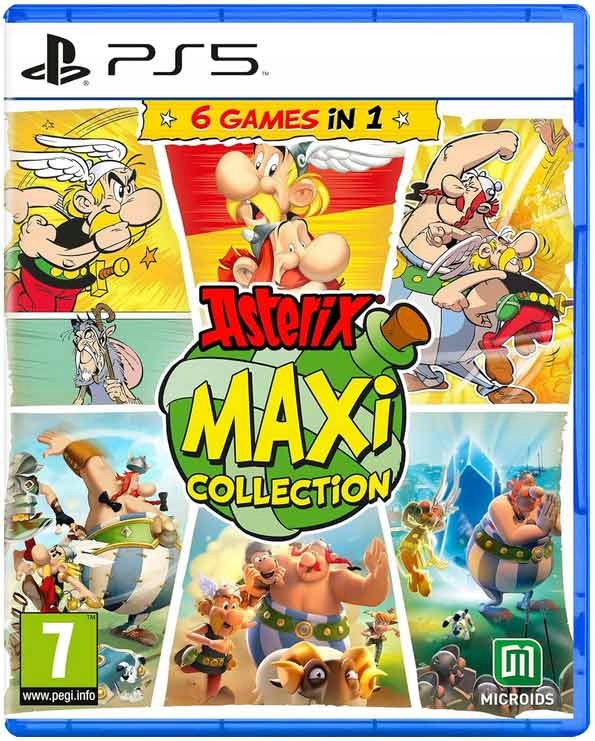 Asterix Maxi Collection 6 Gier Kolekcja Gry PS5 Na Płycie