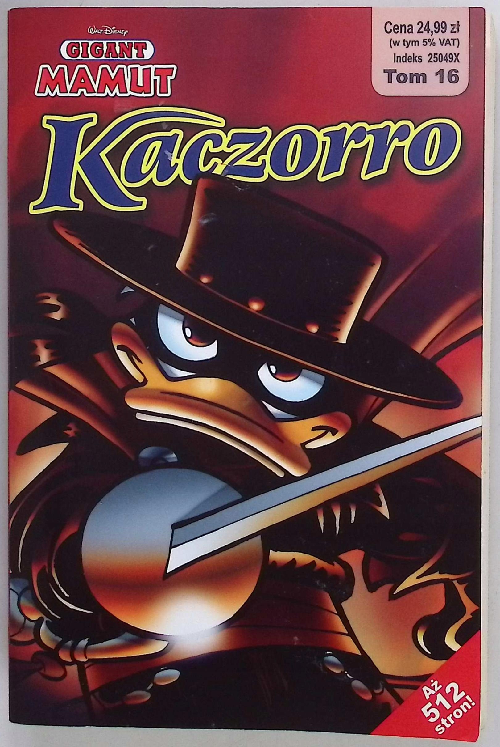 Gigant Mamut Tom 16 Kaczorro