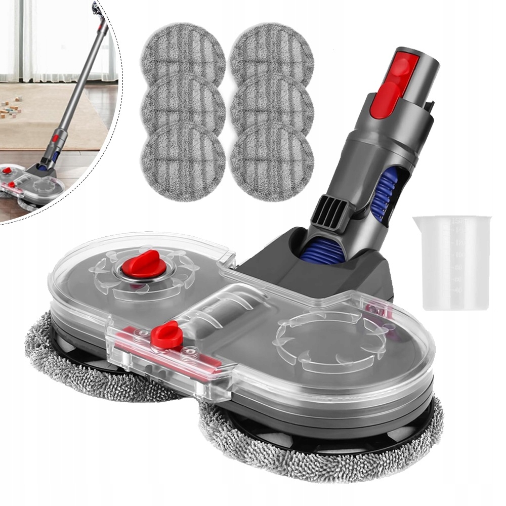 Elektrický nástavec pro mop, nástavec pro vysavač Dyson V7/V8/V10/V11