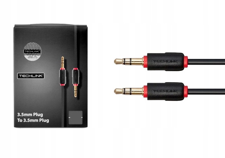 Techlink Kabel Audio Aux jack 3,5mm Stereo 3m