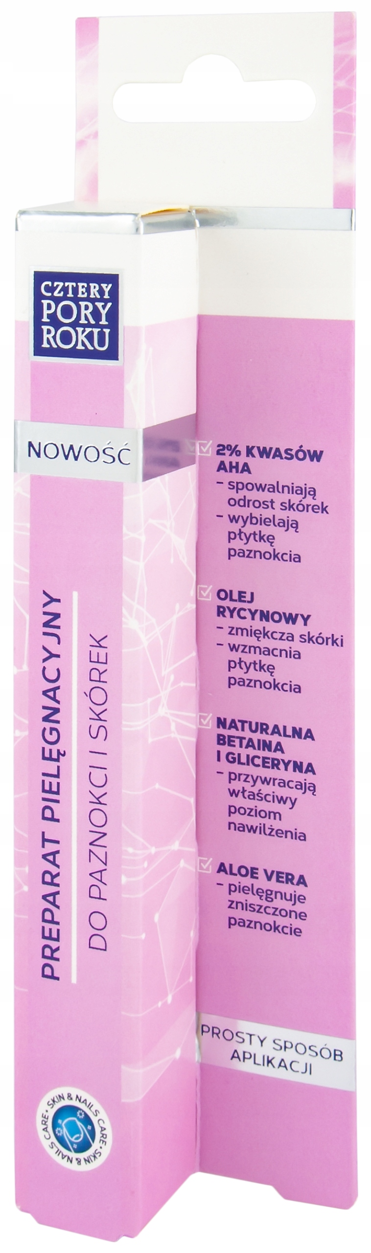 

Preparat pielęgnacyjny do paznokci i skórek 2 ml